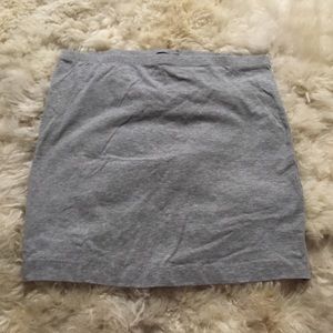 Grey pencil skirt