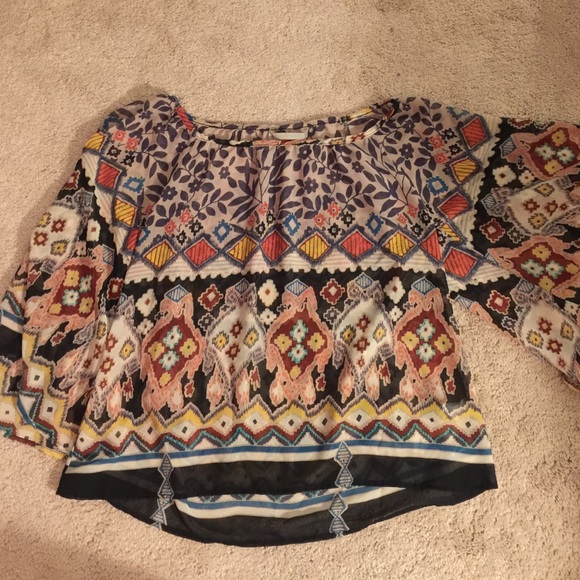 Mono B bohemian shirt.
