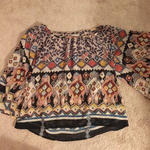 Mono B bohemian shirt.