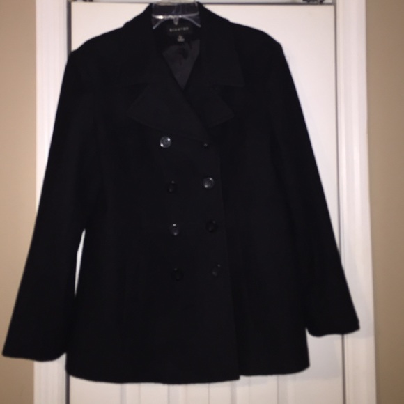 Black Pea Coat