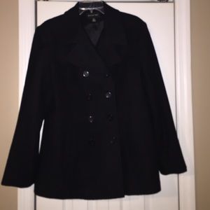 Black Pea Coat