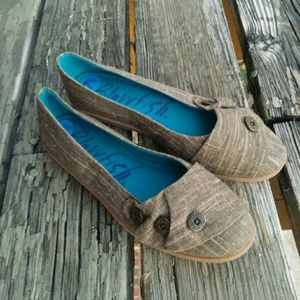 Blowfish Brown Tan Flats