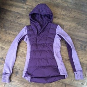 Lululemon Puff Pull Over Jacket, size 4