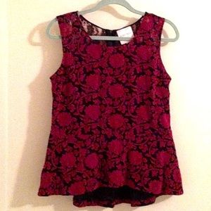 Romeo & Juliet Peplum Top