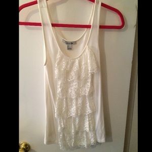 Lacy tank