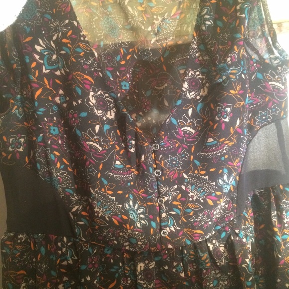 floral sheer dress🌸