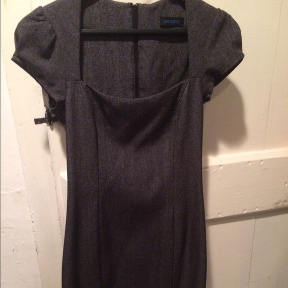 Love Culture Pencil Dress XS/S Greyish Black