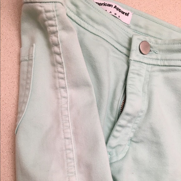 American Apparel Easy Jean - Mint - Picture 3 of 3