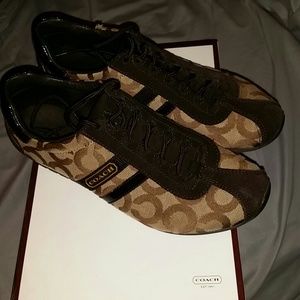 Coach signature sneakers
