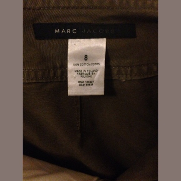 MARC JACOBS Aline Skirt Brown Buttons - Picture 4 of 4
