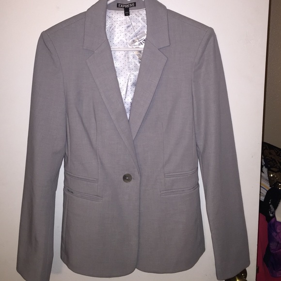 Gray Blazer