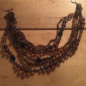 Multi strand necklace