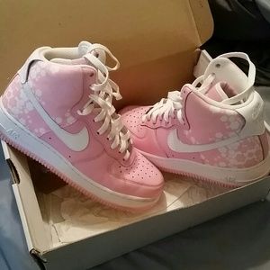Pink Custom Air Force 1