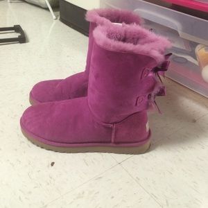 Limited Edition Pink Bailey Bow UGGs