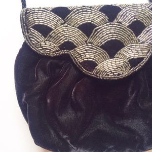 Vintage Velvet Purse