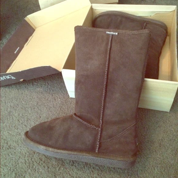 Tall Bear Paw boots literally worn once!!