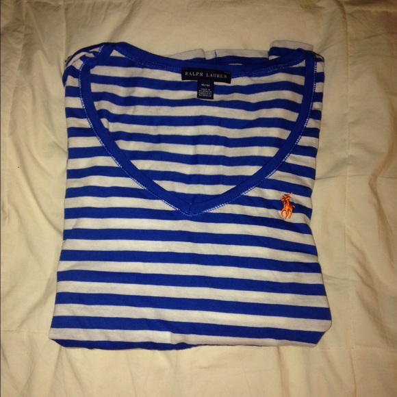 Ralph Lauren long sleeve stripped t