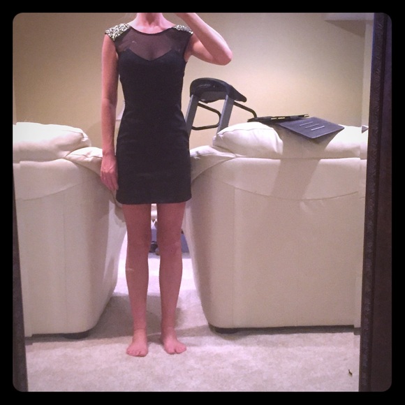 Sparkle & Fade Embellished Shoulder dress.  Size S - Picture 1 of 4