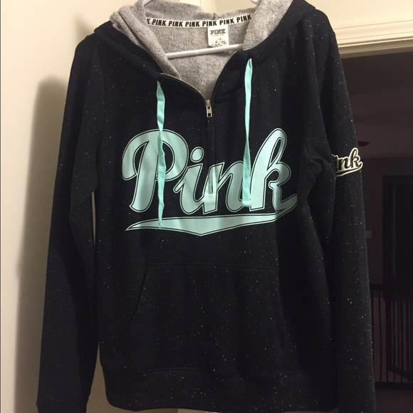 PINK Victoria's Secret Tops - VS PINK half zip