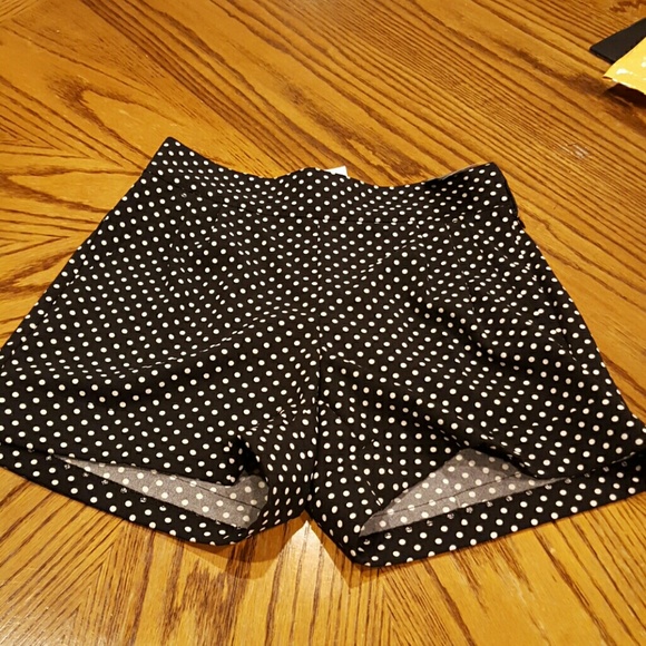 Dressy polka dolt shorts