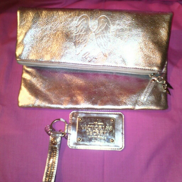 Victoria Secret make-up bag and travel tag