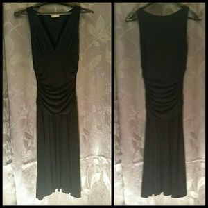 Midi black dress