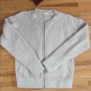 VS THICK KNIT ZIP UP SWEATER