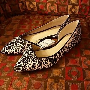 Super cute flats Leporod print