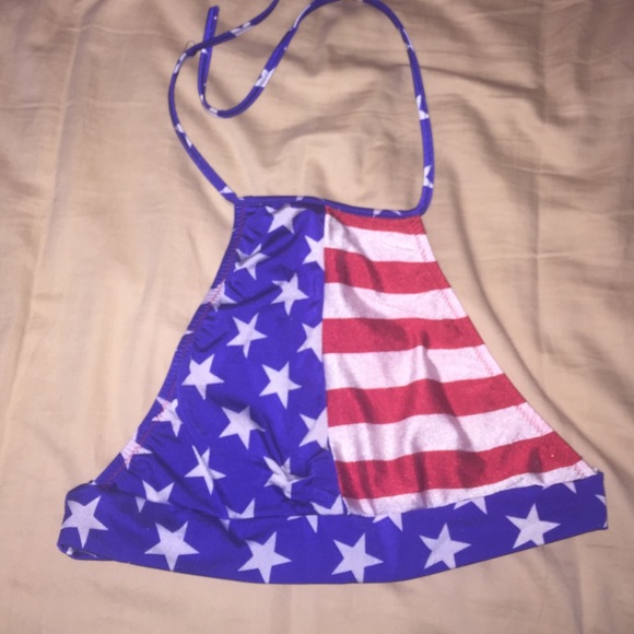 American flag Halter