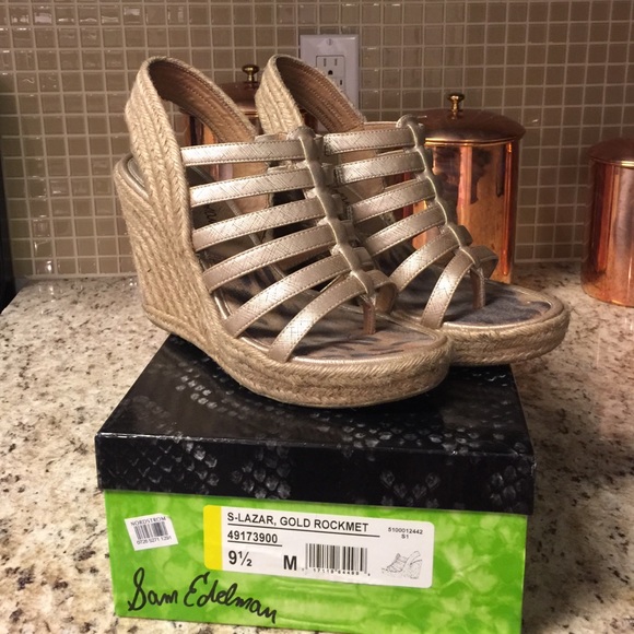 Sam Edelman gladiator wedges