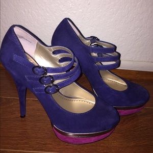 SUEDE HEELS