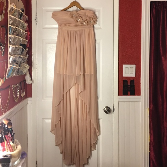 Long high low dress