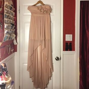 Long high low dress