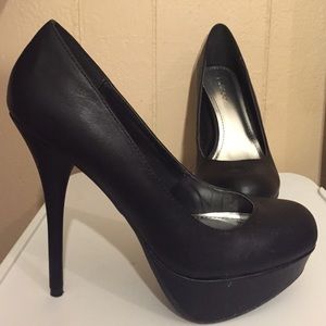 Black heels