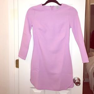 Tobi Long Sleeve Periwinkle Dress