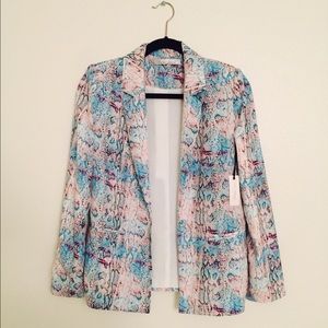 Lovers & Friend's Bombshell Snakeskin Blazer
