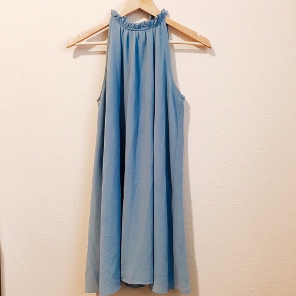 Periwinkle halter dress Love21 size small