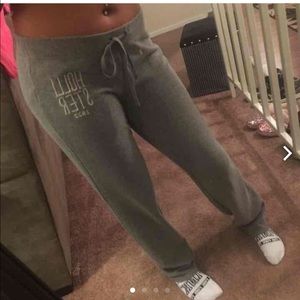 Hollister pants gray