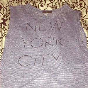 Striped New York City shirt