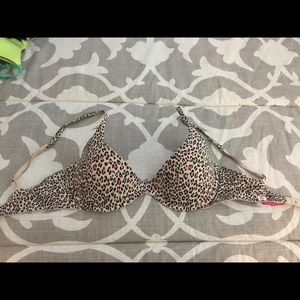 Victoria's Secret PINK leopard print bra