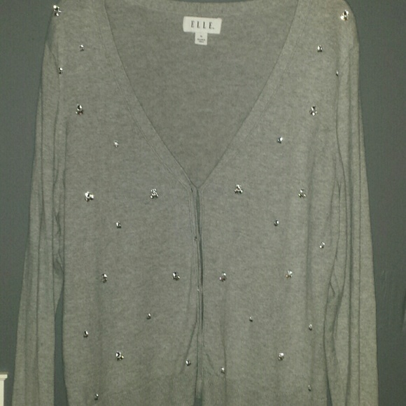 ELLE Cardigan with rhinestones