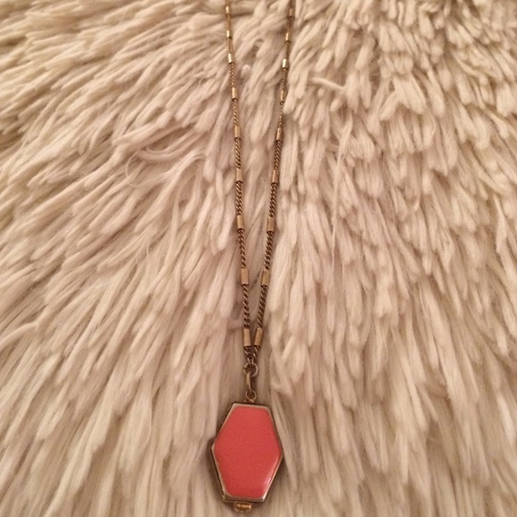 J.Crew Coral Locket