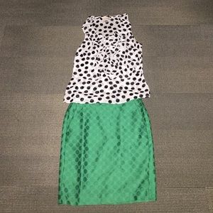 Banana Republic Skirt and Loft Shirt--Flash sale!