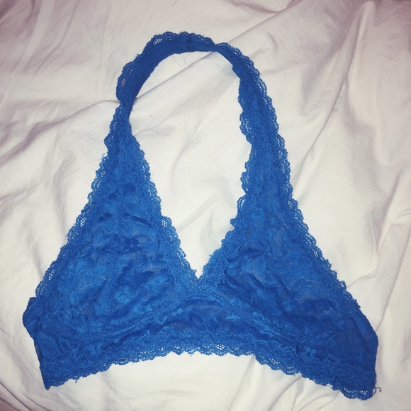Blue Halter Bralet💙