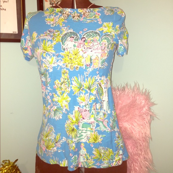 Fitted Lilly Pulitzer Top