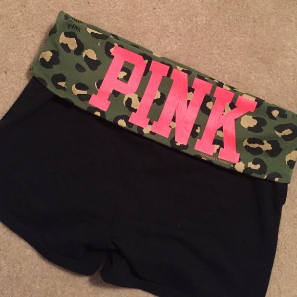PINK Victoria's Secret Pants - PINK yoga shorts