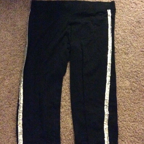 Victoria's Secret sparkle leggings:)