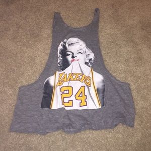 Lakers Marilyn Monroe muscle top