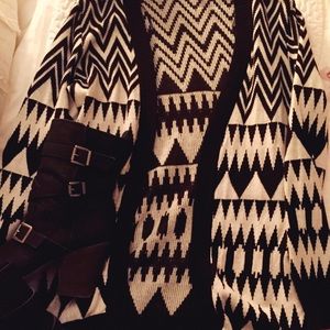 Aztec Tribal Geo Sweater