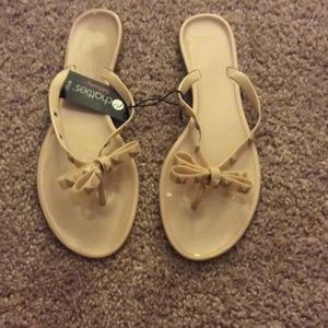 Jelly flip flops